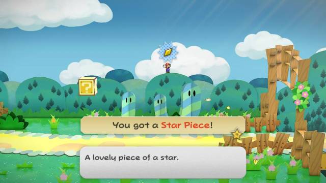 Star Piece on the background in Paper Mario: The Thousand-Year Door