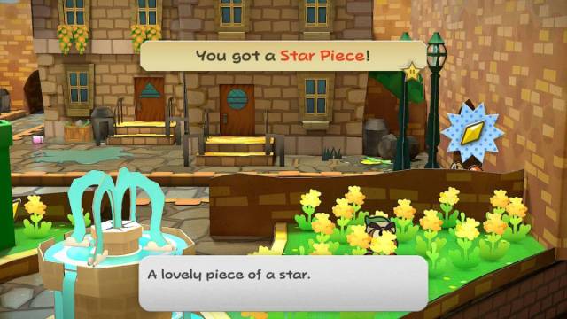 Star Piece behind a wall in Paper Mario: The Thousand-Year Door