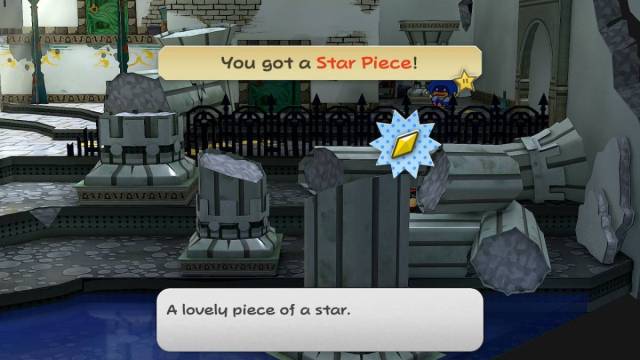 Star Piece near Dazzle in Paper Mario: The Thousand-Year Door