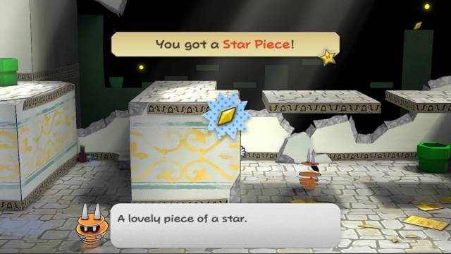 Star Piece on the west side of Rogueport Underground in Paper Mario: The Thousand-Year Door