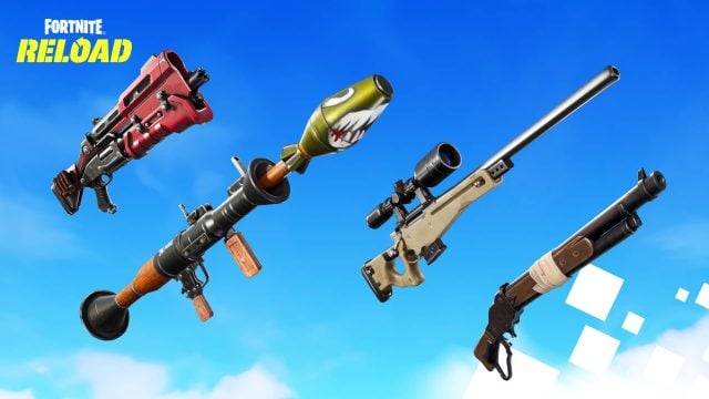 OG Fortnite weapons are making a comeback into the game after a long time,