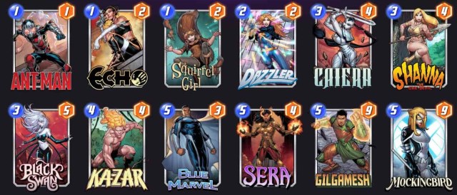 Marvel Snap Ka-Zar Zoo deck