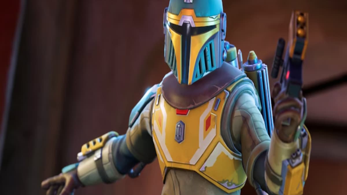 Mandalorian skin in Star Wars: Hunters