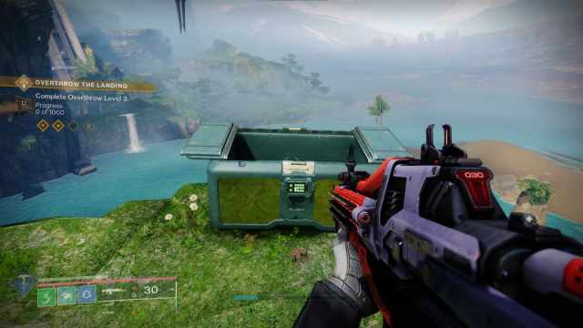 Unlocking Overthrow chests in Destiny 2