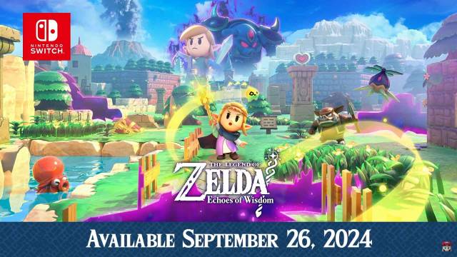 Legends of Zelda Echoes of Wisdom launch date.