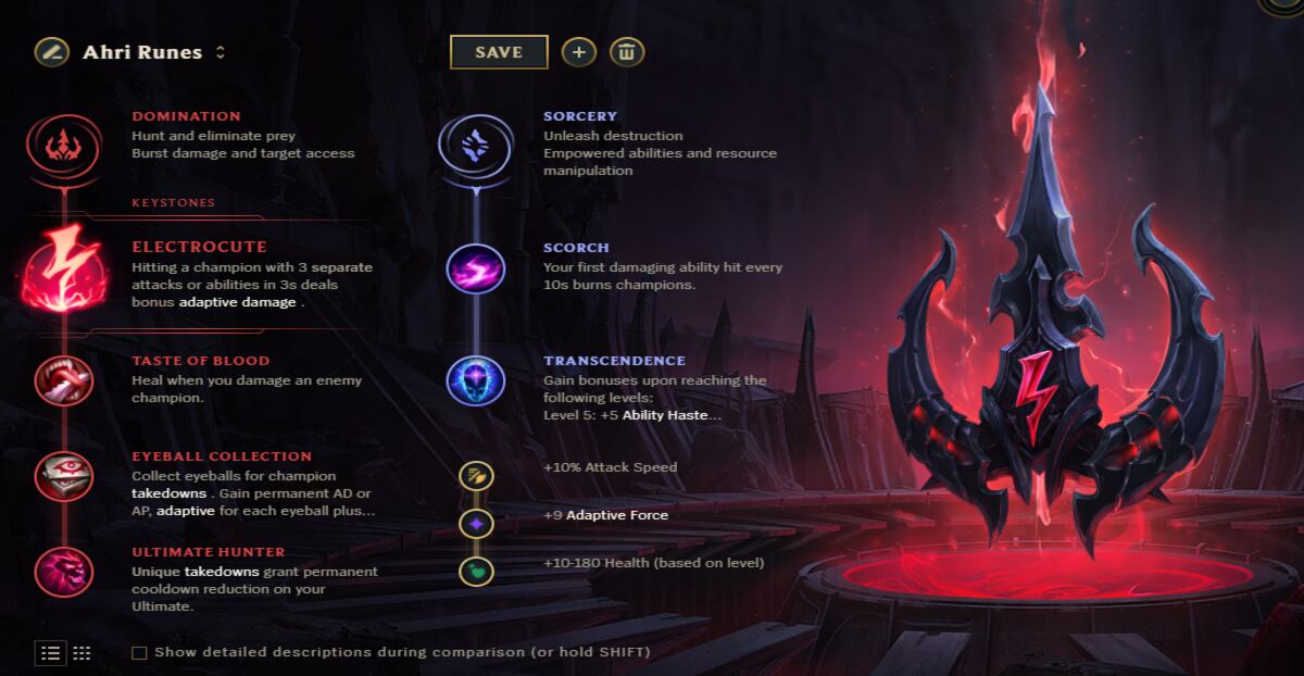 The runes Ahri players should use in League of Legends