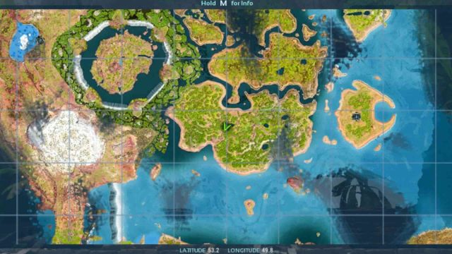 the center cave location 3 in ark survival ascended