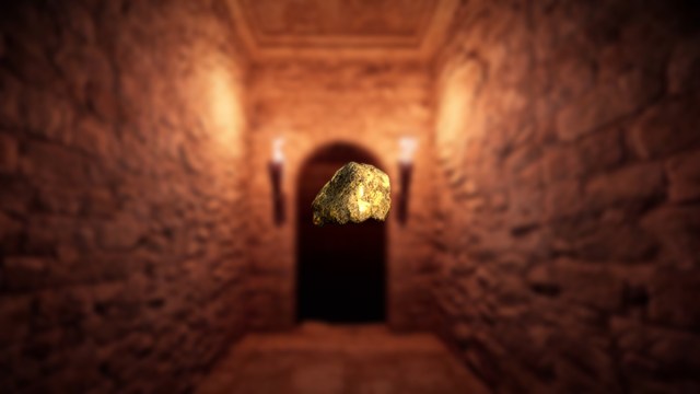 Gold Ore in Dark and Darker.