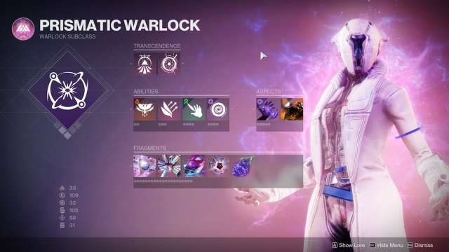 Destiny 2 Prismatic Warlock void build overview