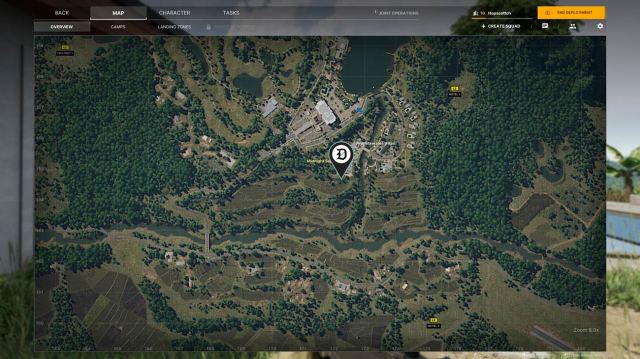 Whats in the Box intel location marked on map in Gray Zone Warfare.