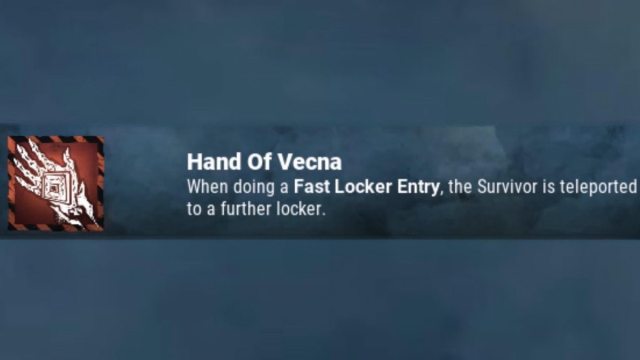 The Hand of Vecna item in Dead by Daylight.