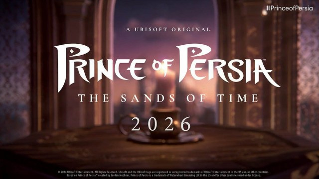prince of persia sands of time remake release date announcement