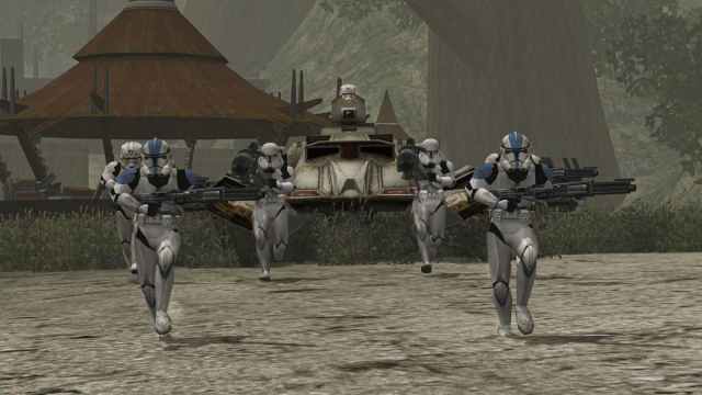 Star Wars clone troopers from Battlefront Classic