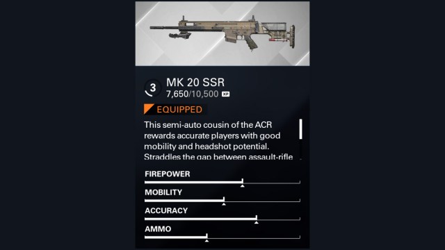 xdefiant mk 20 ssr stat block