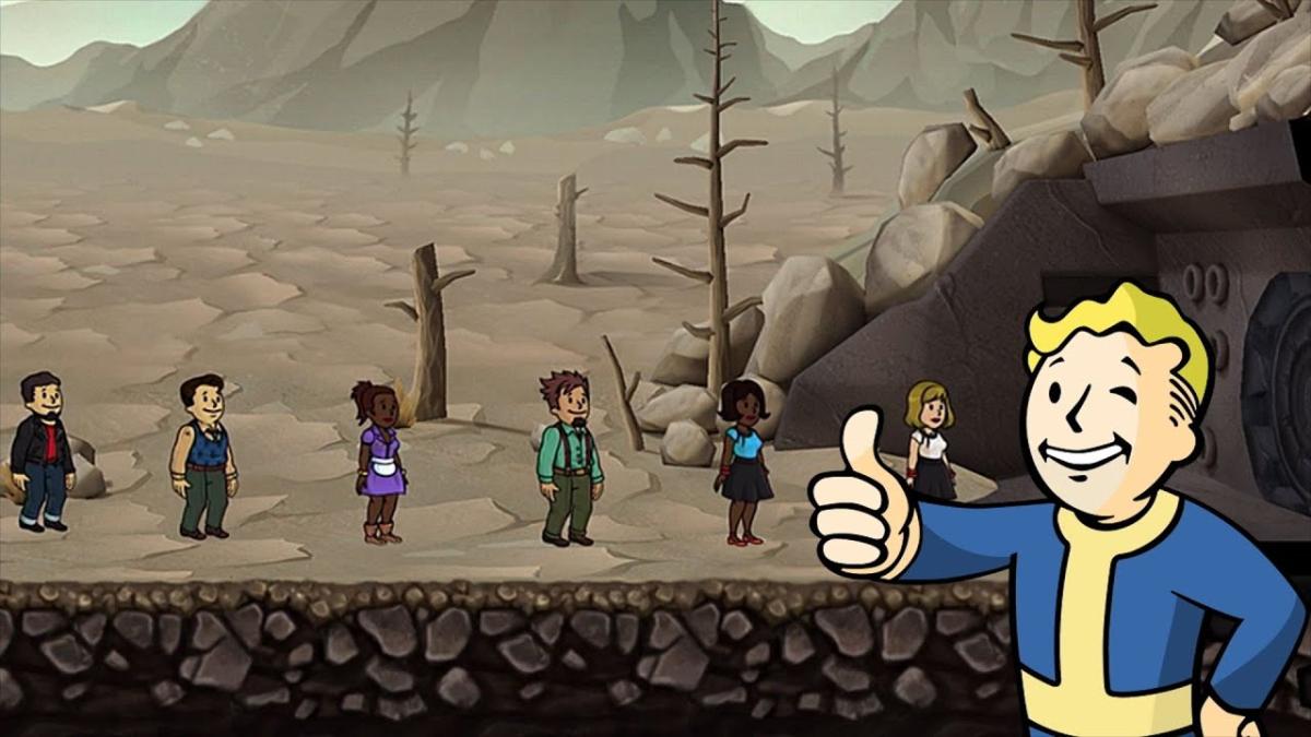 A man wearing blue and yellow holding his thumb up in front of a line of characters