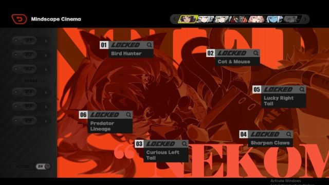 Nekomata Mindscapes in Zenless Zone Zero.