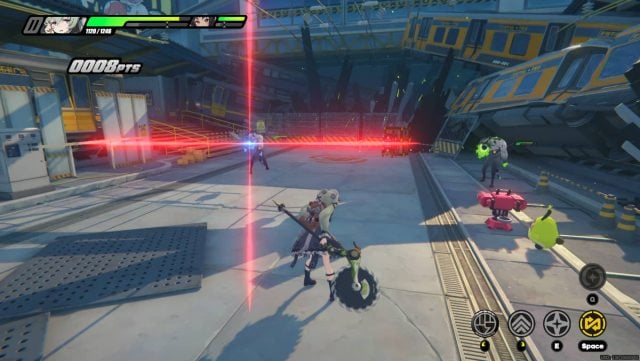 Players using the Perfect Dodge in Zenless Zero Zone during a battle.