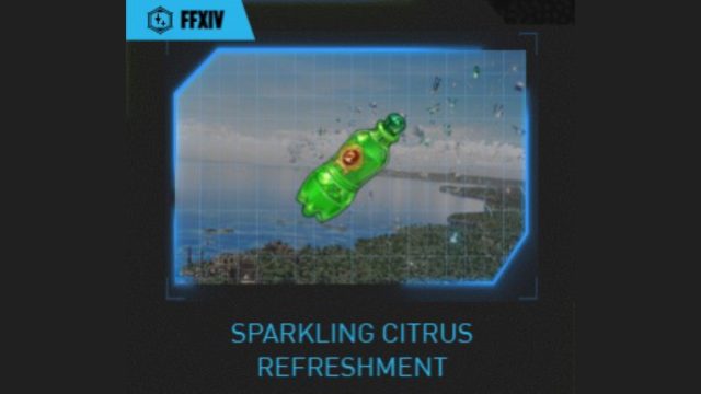 Sparkling Cirtus refreshment Final fantasy Mountain Dew collaboration