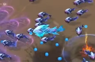 An elite enemy in LoL Swarm