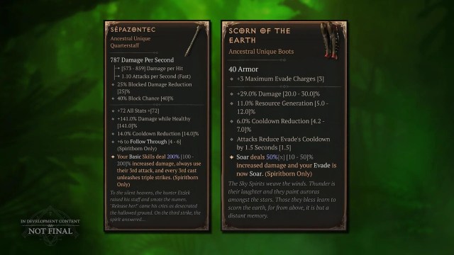 new ancestral spiritborn gear diablo 4