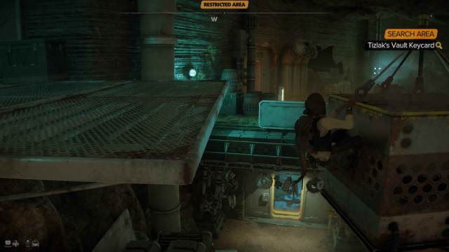 Box jump to keycard in Star Wars Outlaws