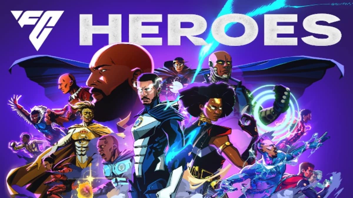 Promotional artwork for the new Heroes in FC 25.