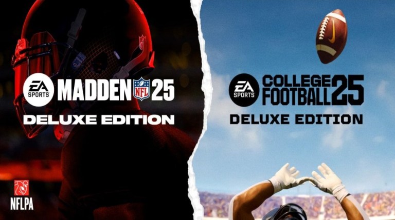 Promo art for the Madden 25 x College Football 25 MVP Bundle.