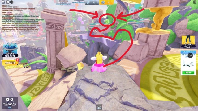 Roblox The Games hidden treasure on the next island