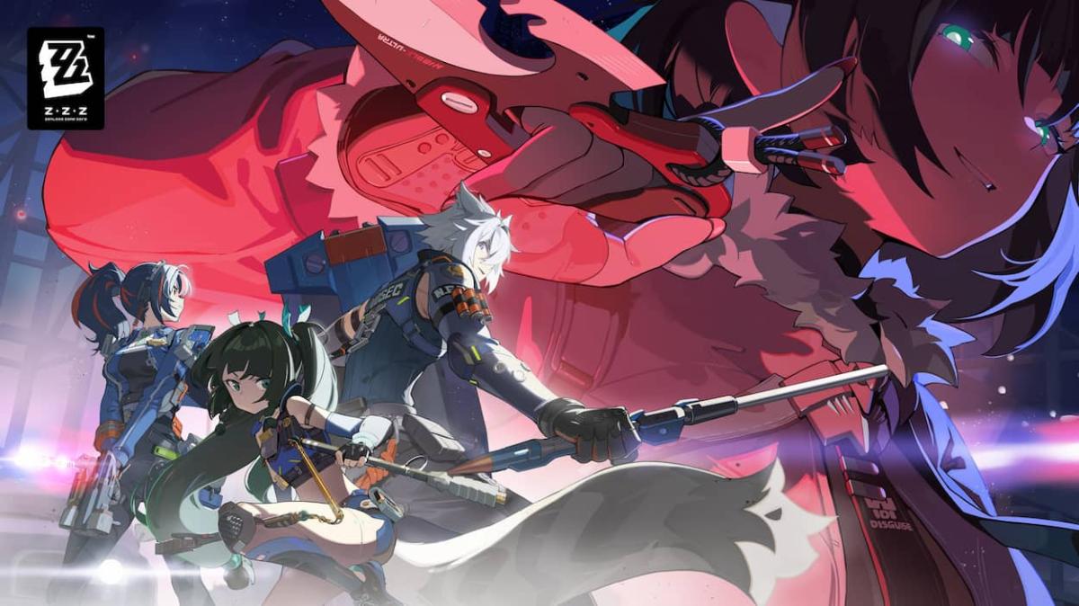 Image showing several Zenless Zone Zero characters.