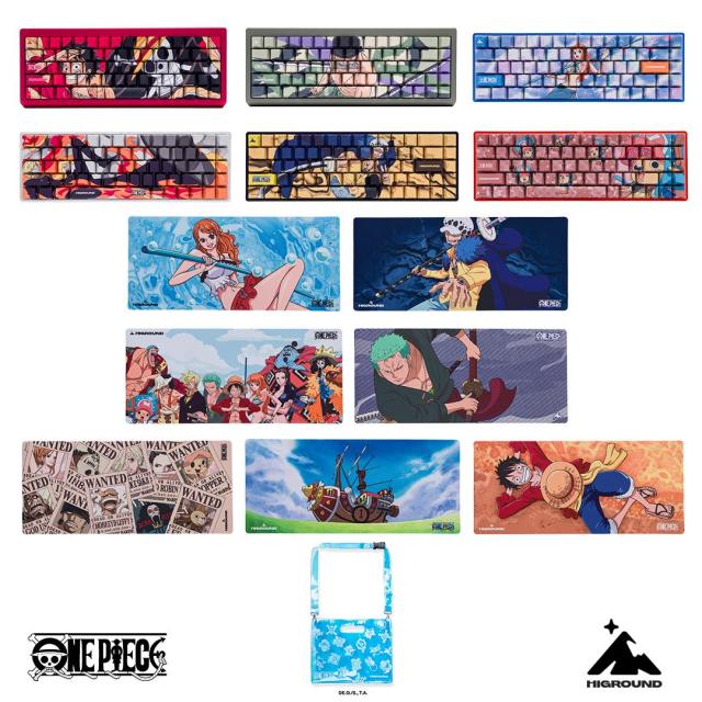 Higround x One Piece keyboard collection