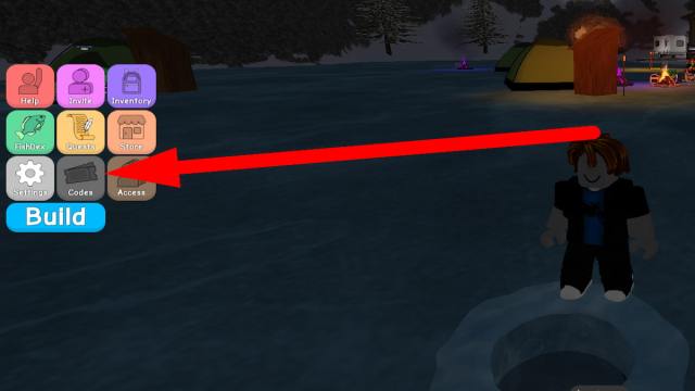 How to redeem codes in Ice Fishing Simulator