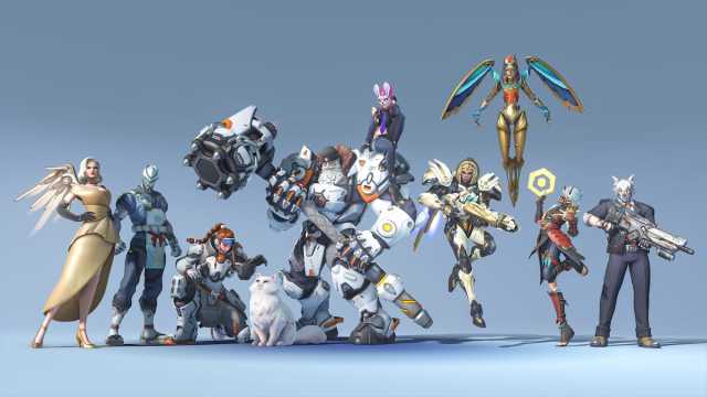 Season 12 shop skins coming to Overwatch 2 including Mercy, Genji, and more