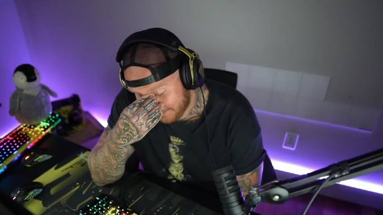 TimTheTatman facepalming