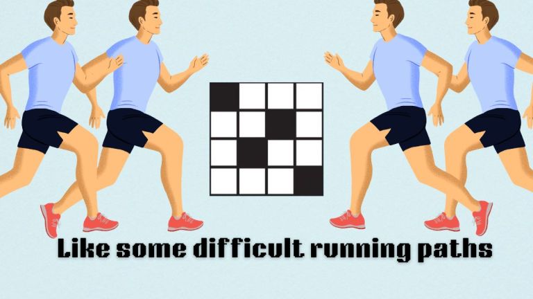 art for like some difficult running paths nyt mini crossword clue