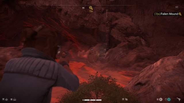 Kay aiming at an ion generator in Star Wars outlaws