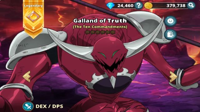 Galand of Truth in Seven Deadly Sins Idle Adventure