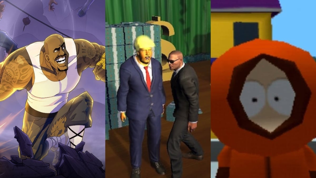 shaq fu a legend reborn, mr president, and south park n64