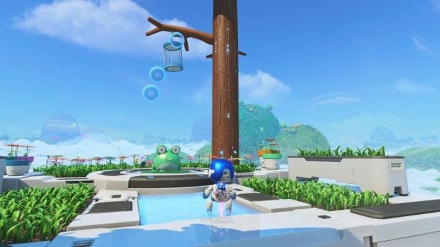 downsize surprise gold secret exit location in Astro Bot