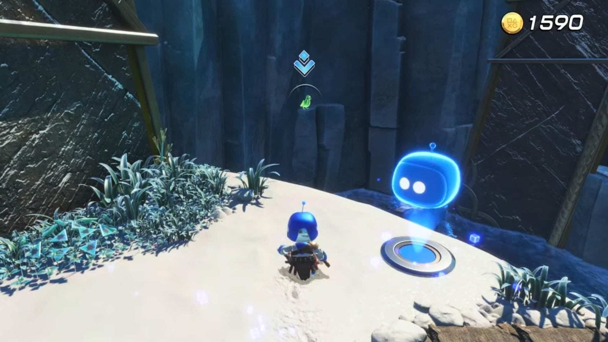 raven location seven in astro bot's bot of war level