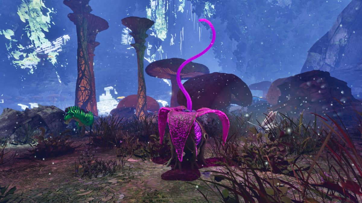 A close view of a Plant Species Z seed in Ark Survival Ascended.