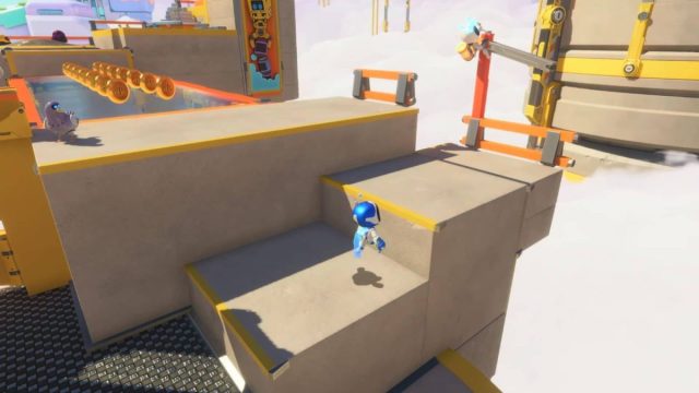 bot 1 location in astro bot construction derby