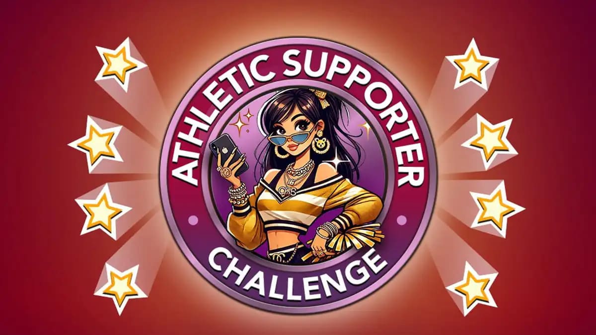 Picture showing the cover for Athletic Supporter challenge in Bitlife.