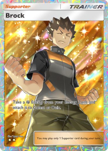 Brock full art from Genetic Apex