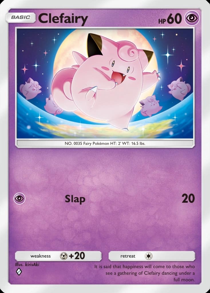 Artwork for Clefairy in Genetic Apex