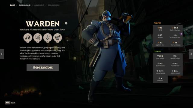 An image of Warden from Deadlock, a cop that can trap enemies in cages.