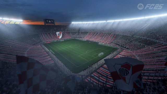 River Plate's Mas Monumental Stadium in EA FC 25