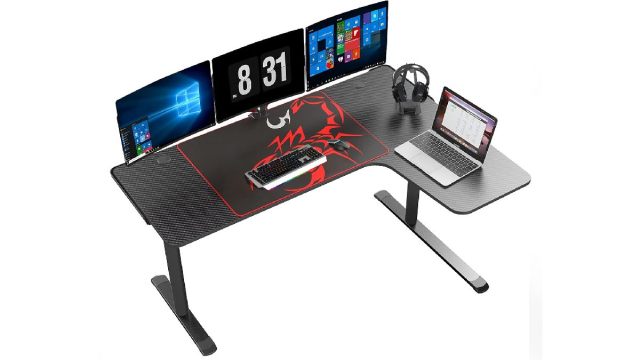 Eureka Ergonomic L-shaped Gaming Desk