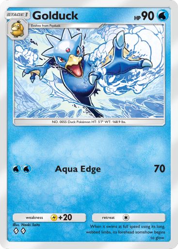 Artwork for Golduck in Genetic Apex