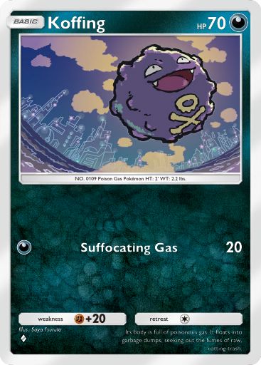 Artwork for Koffing in Genetic Apex