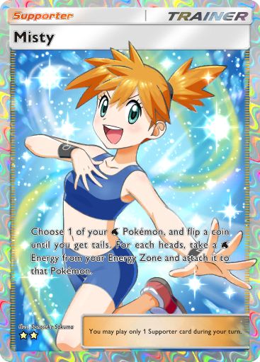 Misty full art from Genetic Apex